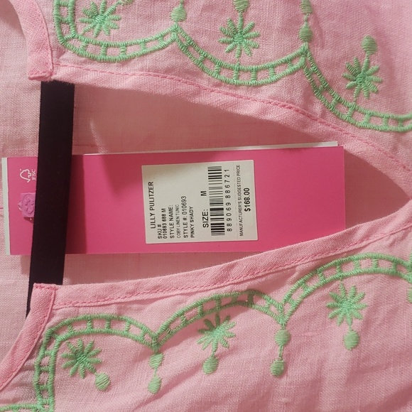 Lilly Pulitzer Coby Linen Tunic - Picture 4 of 7